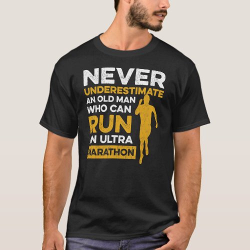 Mens Ultramarathon Design for a 50K Runner  T_Shirt