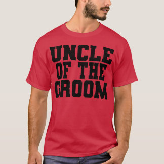 Mens Uncle Of The Groom, Funny Family Matching, Ba T-Shirt