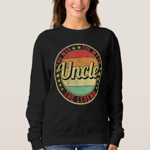 Mens Uncle The Man The Myth The Legend Sweatshirt
