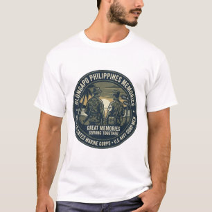 Men's USMC & Navy Corpsman Olongapo Philippines  T-Shirt