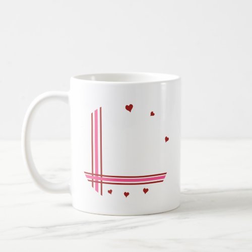 Mens Valentine Canvas add Image Text  Coffee Mug