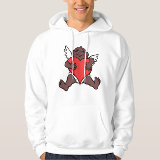 Men's Valentine Hoodies African Cupid Sweatshirts