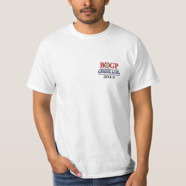 Men's Value Be Our Guest Podcast 2.OH Cruise T-Shi T-Shirt (Front)
