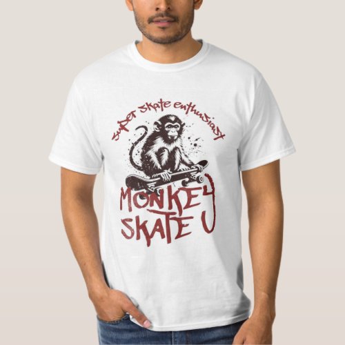 mens value monkey  T_Shirt
