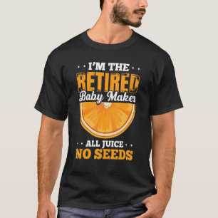 Mens Vasectomy Retired Baby Maker Vasectomy Surv T-Shirt