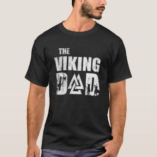 Mens Viking Dad - Valknut - Norse Mythology Runes T-Shirt