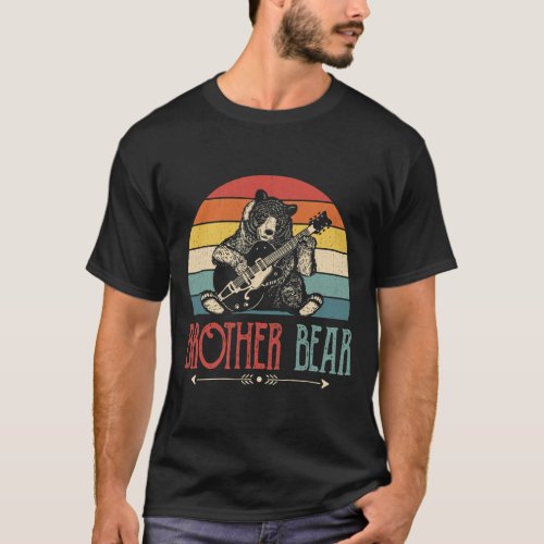 Mens Vinatge Brother Bear Vintage Fathers Day T_Shirt