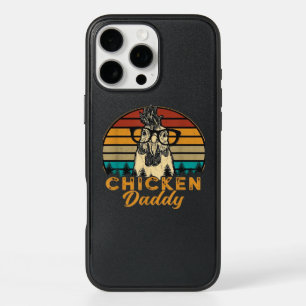 Mens Vintage Chicken Daddy Chicken Dad Father Farm iPhone 16 Pro Max Case