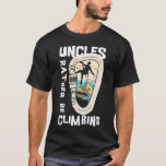 Mens Vintage Climbing Carabiner Climbing Uncle Rat T-Shirt