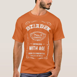 Mens Vintage Dziadek Polish Grandfather T-Shirt