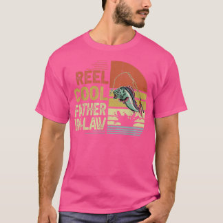 Mens Vintage Father In Law Reel Cool Father In Law T-Shirt
