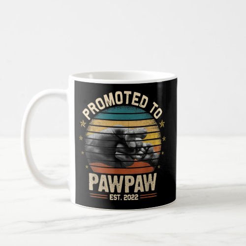 Mens Vintage Promoted To Pawpaw Est 2022 New Coffee Mug