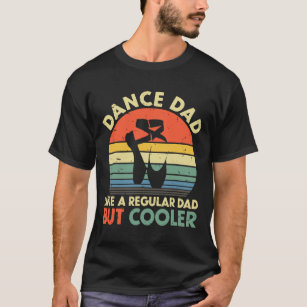 Mens Vintage Retro Dance Dad Like A Regular Dad Bu T-Shirt