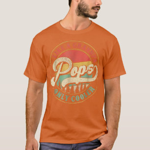 Mens Vintage Retro Father Dad, Pops Like A Grandpa T-Shirt