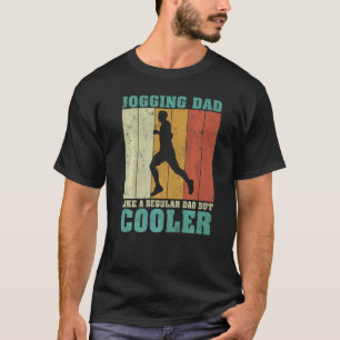 Mens Vintage Retro Jogging Dad Like A Regular Dad T-Shirt
