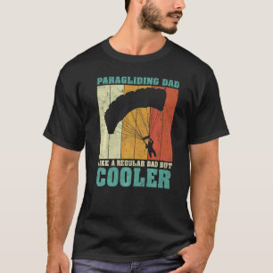 Mens Vintage Retro Paragliding Dad Like A Regular T-Shirt