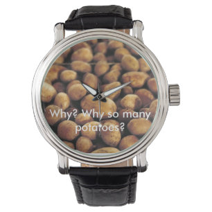 Men's Vintage Strap Potato Watch