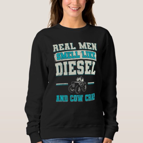 Mens Vintage Tractor Men Farmer Farm Rancher Farmi Sweatshirt