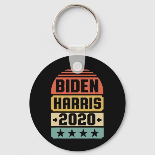 Mens Vintage Vote Elections Shirt Biden Harris 202 Keychain