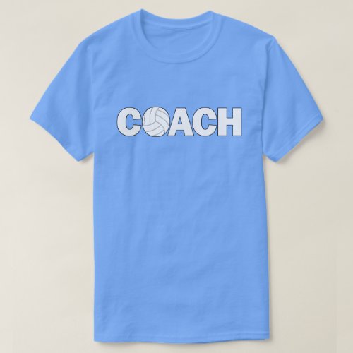 Mens Volleyball Coach T_Shirt