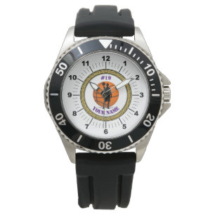 Men's Watch Custom Basketball - Add name/Number