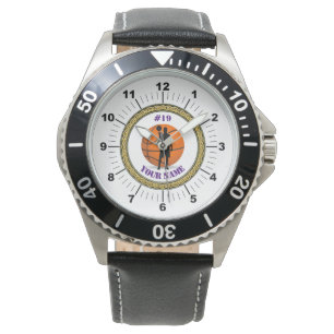 Men's Watch Custom Basketball - Add name/Number