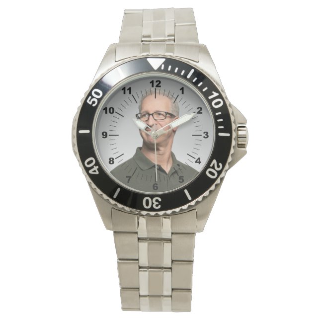 Men's Watch - Personalized - Stainless Steel (Front)