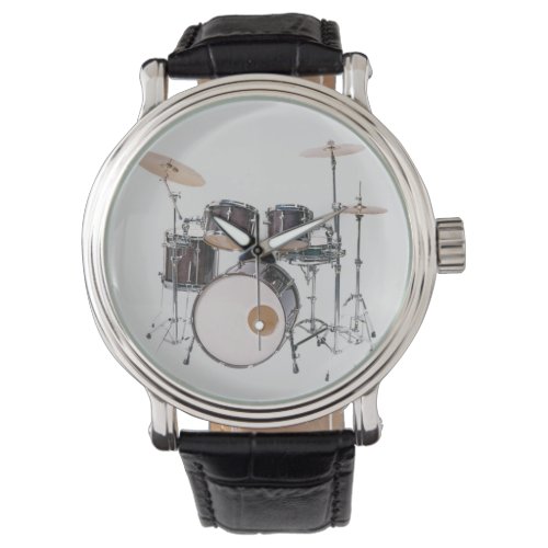 Mens Watch with drum kit