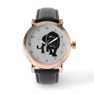 Men's Watch with Lion