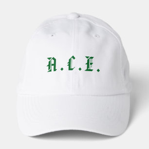 Mens Weekend League Golf Dad Old English Monogram Performance Cap