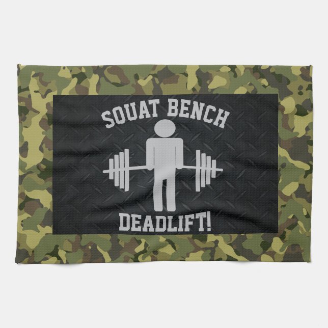 Men's Weightlifting Gym Towel (Horizontal)