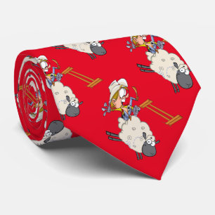 Mens Western Mutton Bustin Rodeo Neck Tie