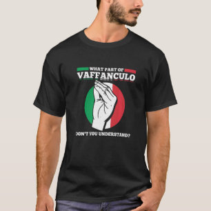 Mens What Part Of Vaffanculo Dont You Understand I T-Shirt