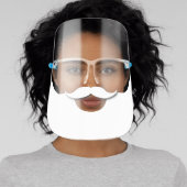 Men's White Beard Face Shield (Insitu)