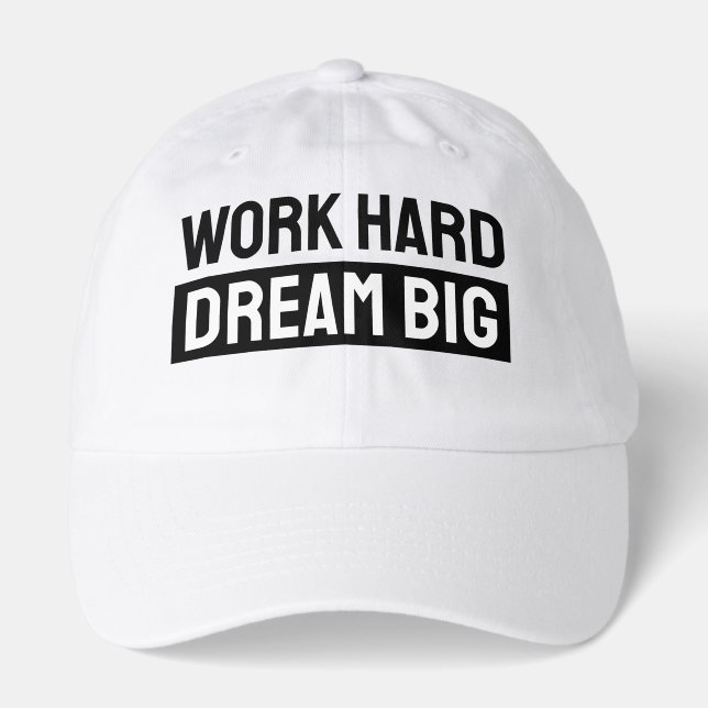 Men's White Cap  (Front)