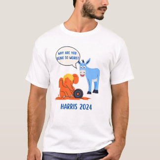 Mens Why are you being so weird t-shirt