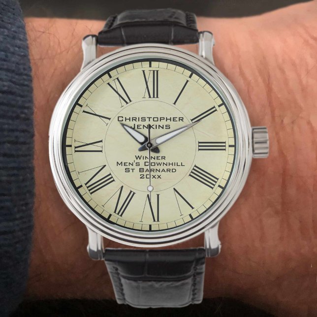 Men's Winner Ski Downhill Competition Trophy Watch (Creator Uploaded)