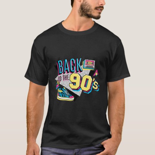 MenS WomenS Back To 90S T_Shirt
