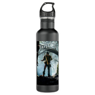 Mens Womens Days Gone Game 2 Skitsystem Discharge Stainless Steel Water Bottle