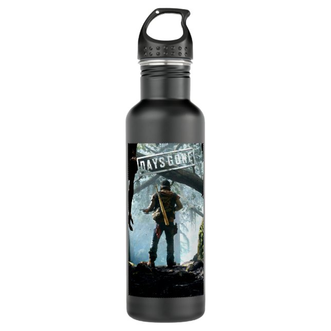 Mens Womens Days Gone Game 2 Skitsystem Discharge  Stainless Steel Water Bottle (Front)