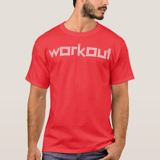 Mens WORKOUT Gym Fitness Workout Bodybuilding Moti T-Shirt