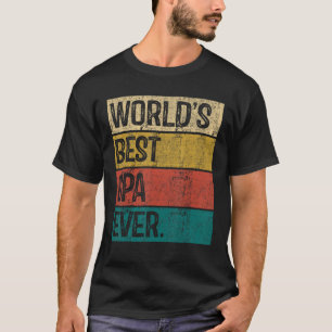 Mens World s Best Opa Ever Vintage Dad Father s Da T-Shirt