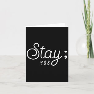 Mens World Suicide Prevention Awareness Day Card