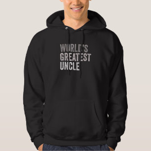 Mens Worlds Greatest Uncle Hoodie