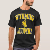 Zazzle Mens Wyoming Cowboys Apparel Shielded Stripe T-Shi T-Shirt, Men's, Size: Adult S, Black