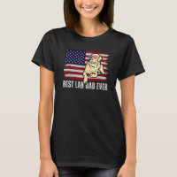 Mens Yellow Lab Dad Labrador Retriever Vintage Ret