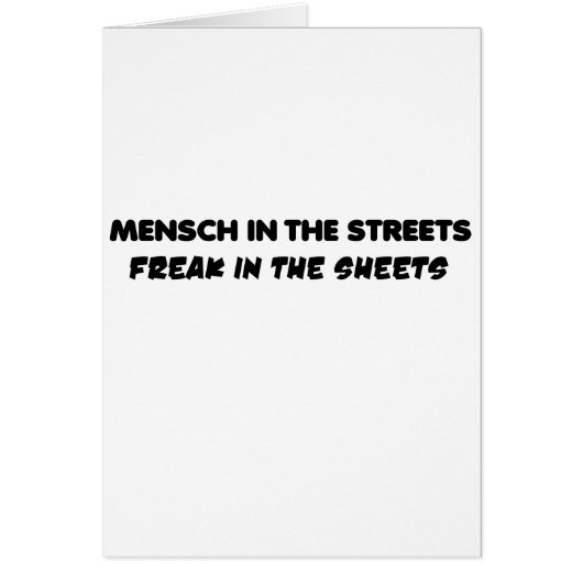 mensch cards (Front)