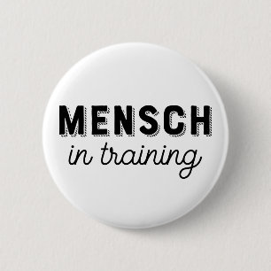 Mensh in Training Button