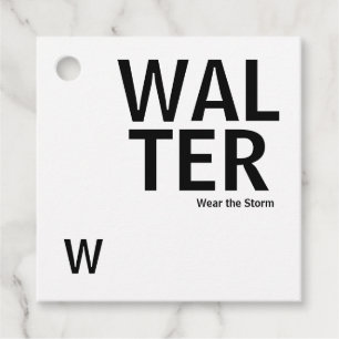 Menswear Hang Tags, Clothing Label, Store Sale Favor Tags