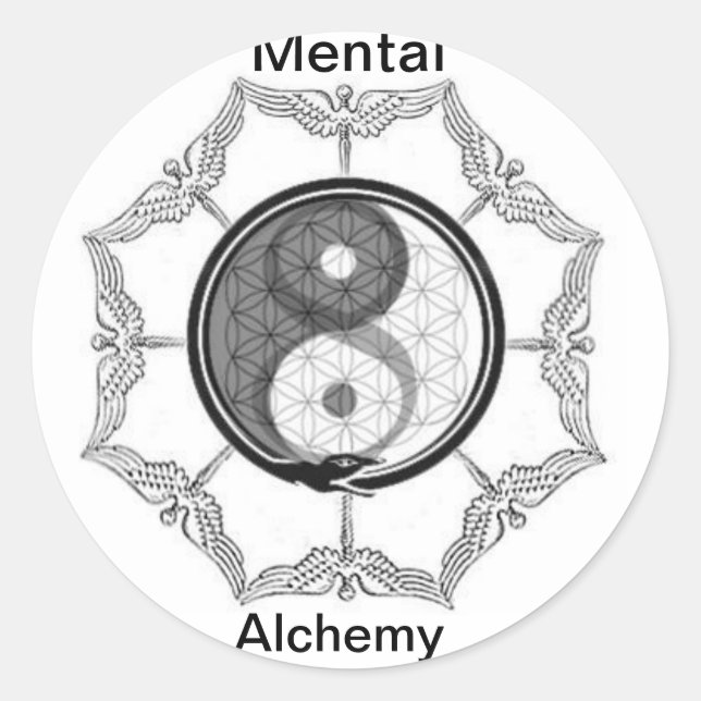 Mental Alchemy Logo Sticker (Front)